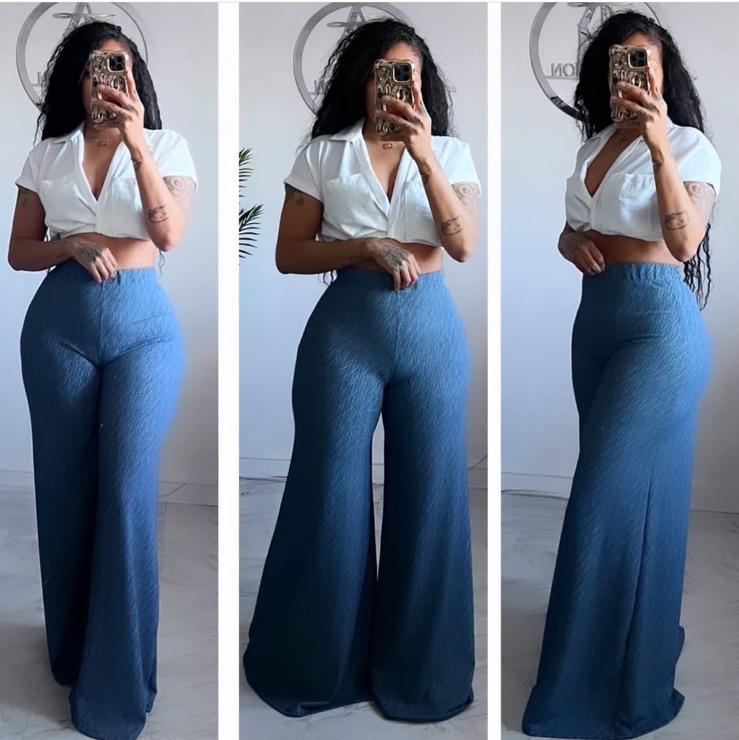 Denim look Alli pants💙