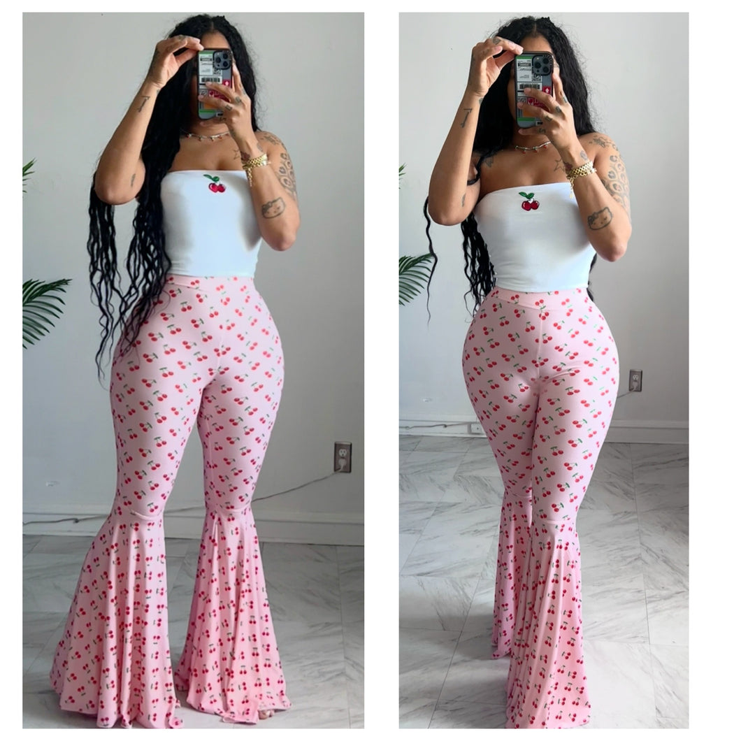 Cherry petal bottom pants (17)