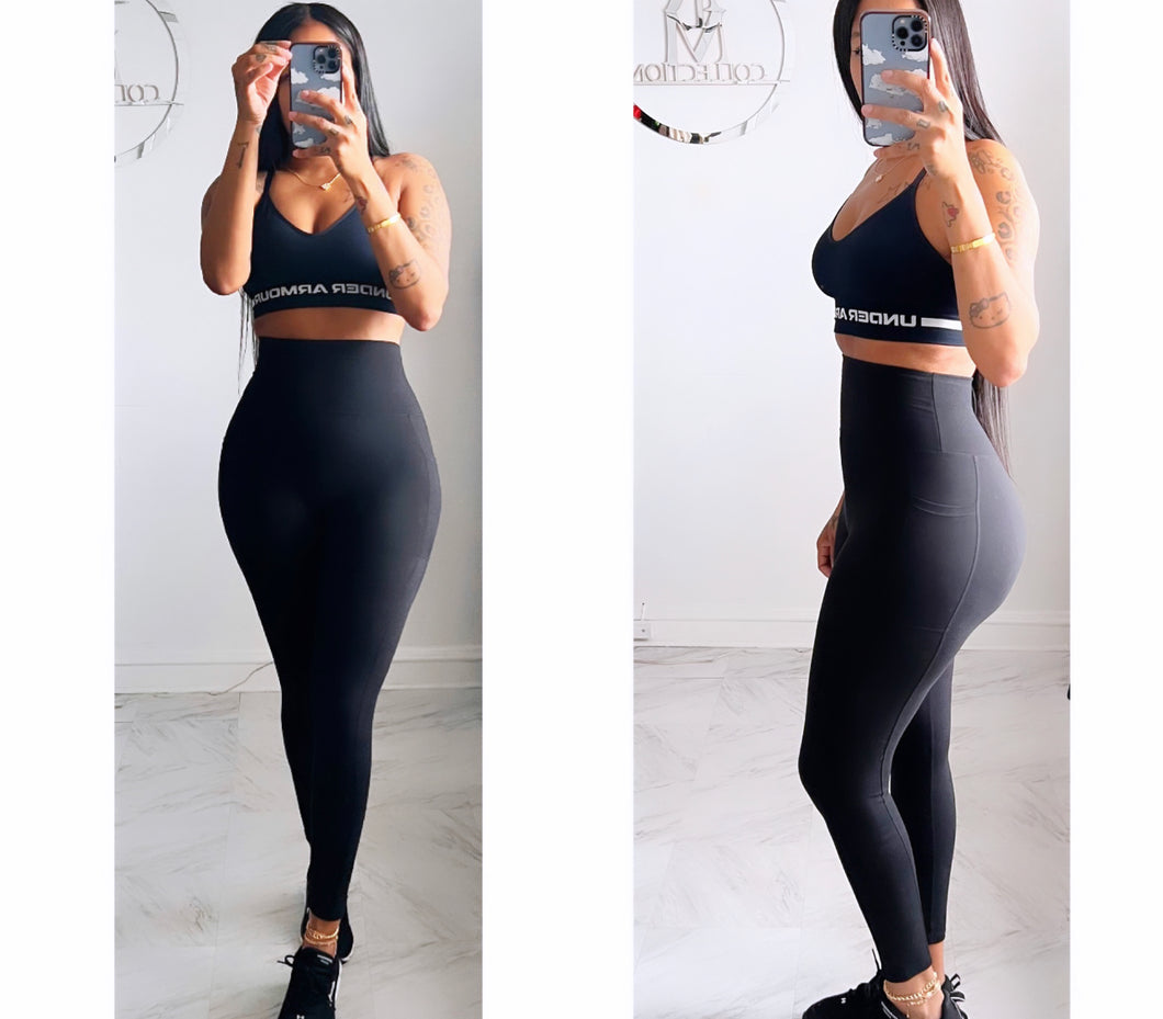 2 Pocket High waist everyday leggings