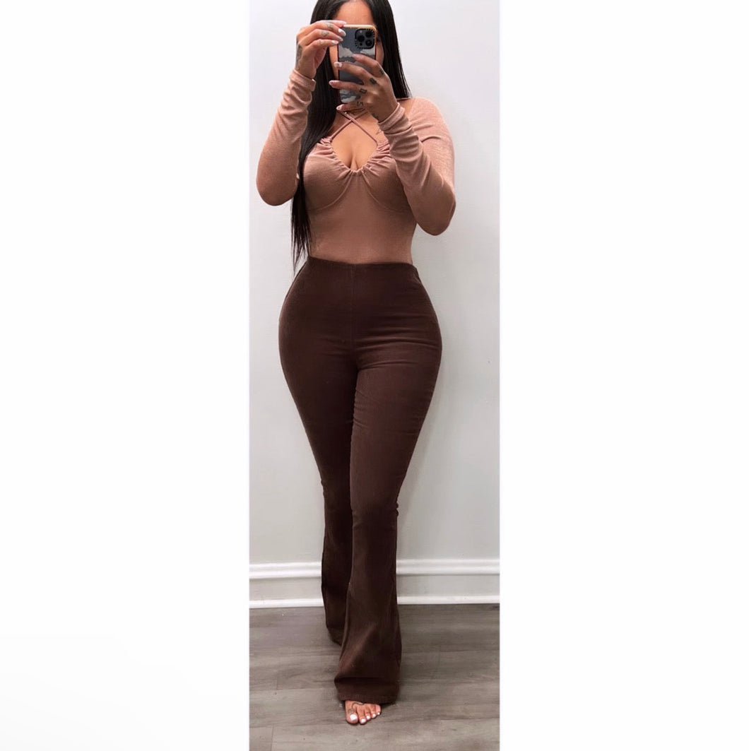 Brownie corduroy flares