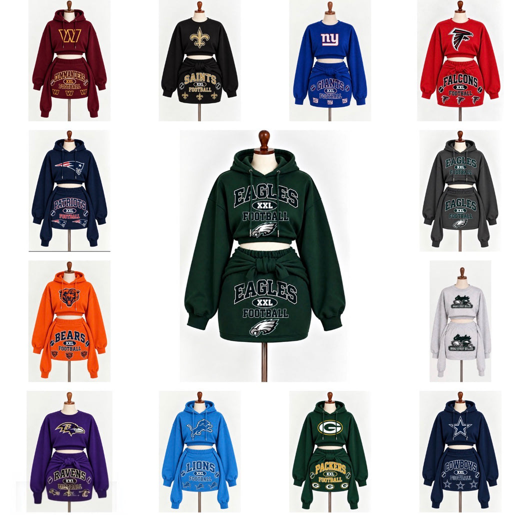 Team sweat SKIRT -made to order