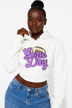 Lace up game day hoodie ( football)