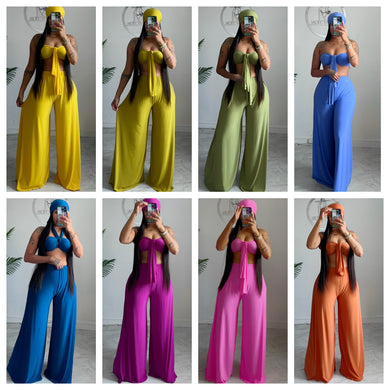 Polly 3pc front tie set (buy 3 get the 4th set 50% off)