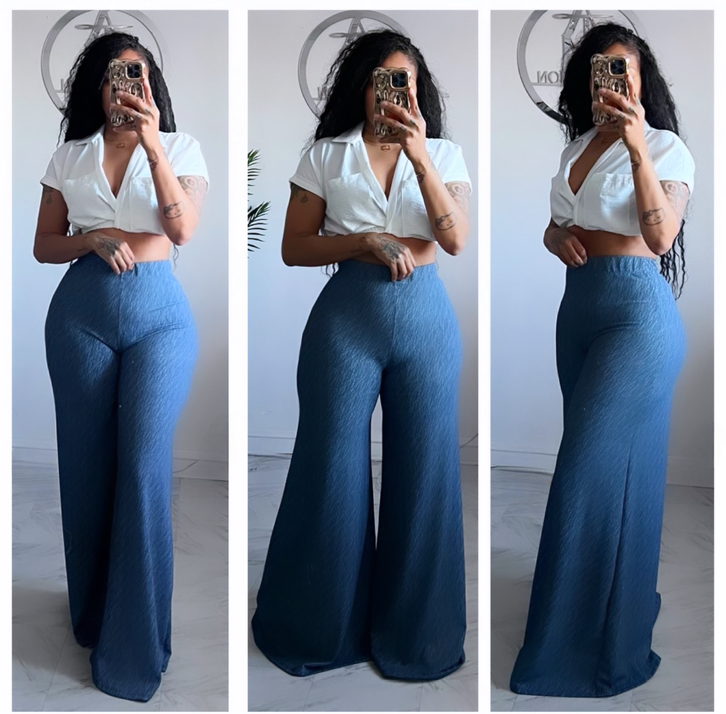 Denim look Alli pants