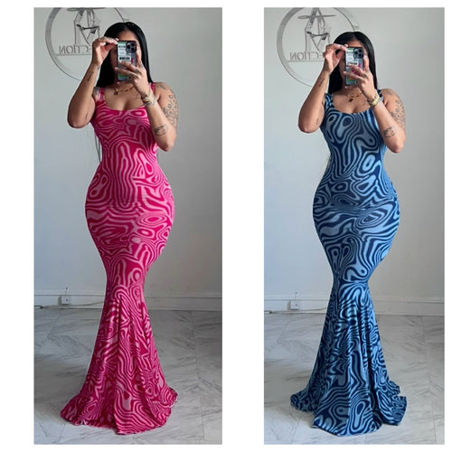 Dream petal bottom dress