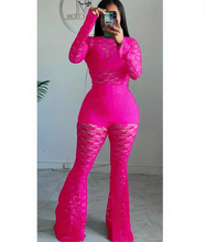 Lace bell bottom/ set