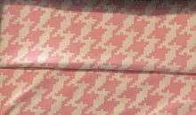 Pink Houndstooth Alli pants and HB• made to order