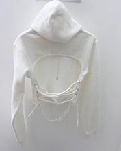 Flying  bird lace up hoodie