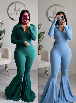 Lizzy petal bottom ribbed set