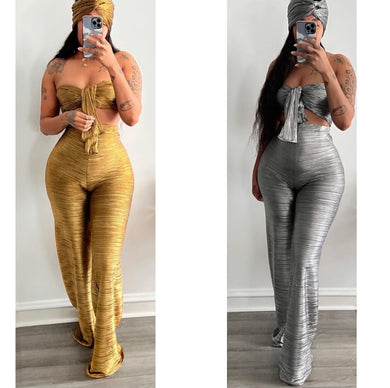 Metallic 3 pc set•made to order
