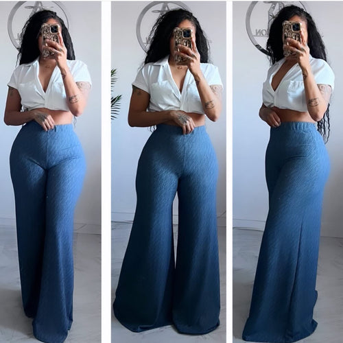 Denim look Alli pants💙