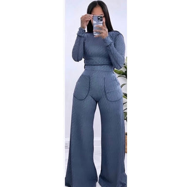 Denim look expose me 2 pocket Alli pants (PANTS ONLY)