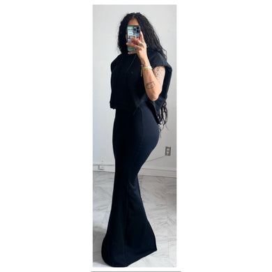 Black robin skirt
