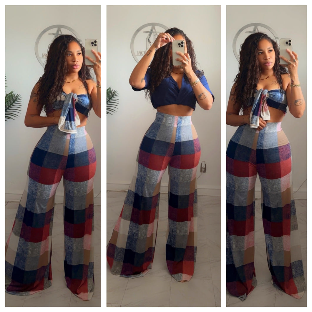 Anna color block  3 pc alli set •made to order