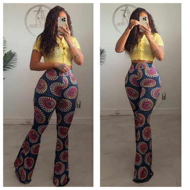 Polly splash  bell bottoms & HB •made to order