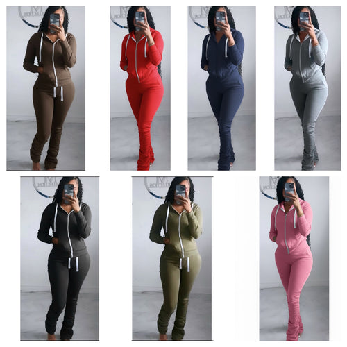 Stack me up sweat suit