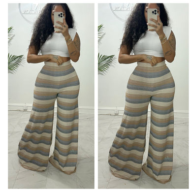 Nude stripe alli Pants (NO RESTOCK)