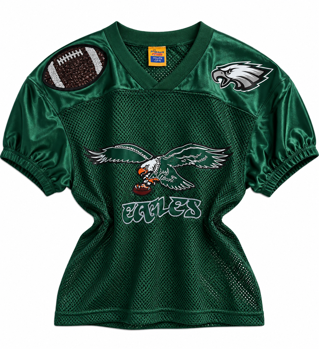 Eagles mesh football jerseys ready to ship
