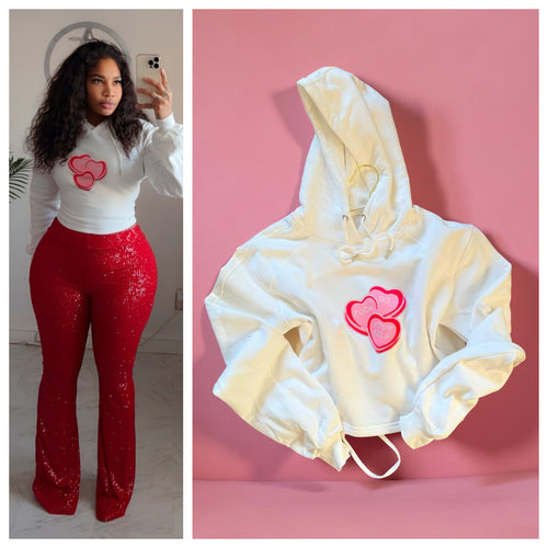 Go f**k yourself lace up hoodie