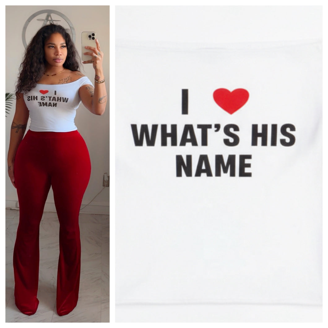 What’s his name tee