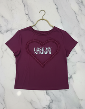 Lose my number tee