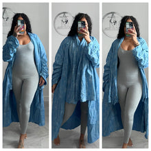 Vanessa oversized duster