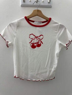 Cherry baby tee