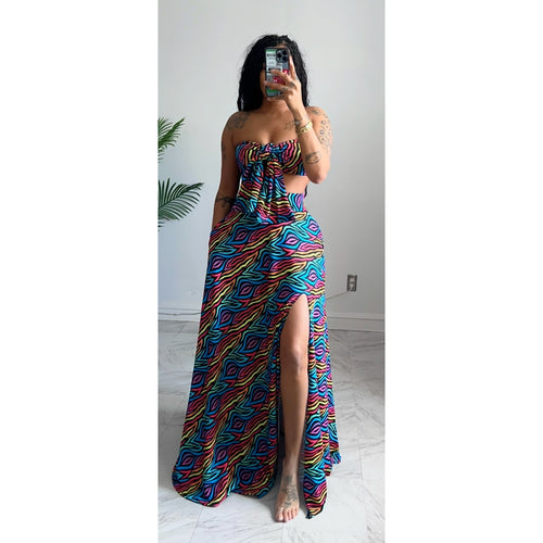 Rainbow zebra 2 pocket 3 pc set