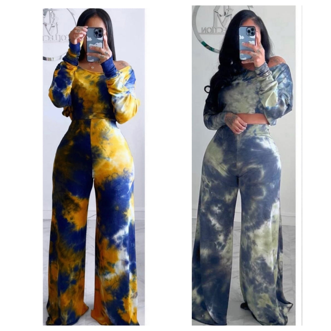 Tye dye 2 pc set