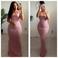 Urban ribbed maxi dress & HB• ready to ship