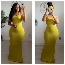 Urban ribbed maxi dress & HB• ready to ship