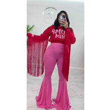 Dump him fringe hoodie
