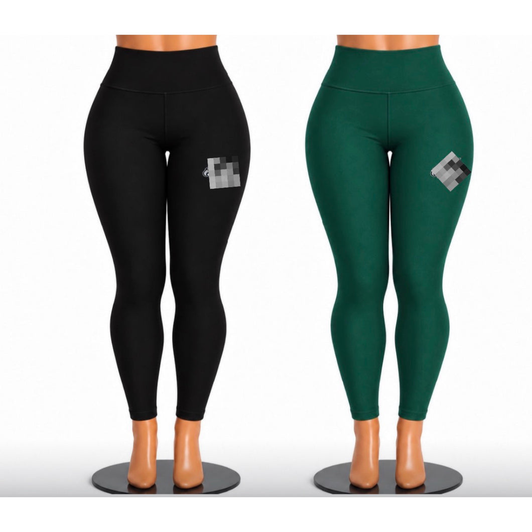 Eagles high waist leggings-thigh logo-ready to ship